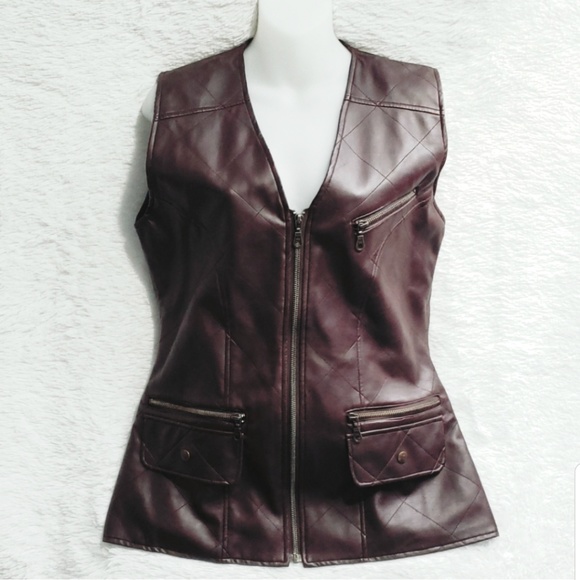 Northwest Territory Jackets & Blazers - Northwest Territory Faux Leather Vest